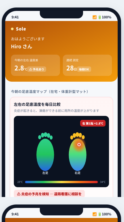 Sole の画面イメージ