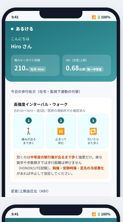 あるける の画面イメージ